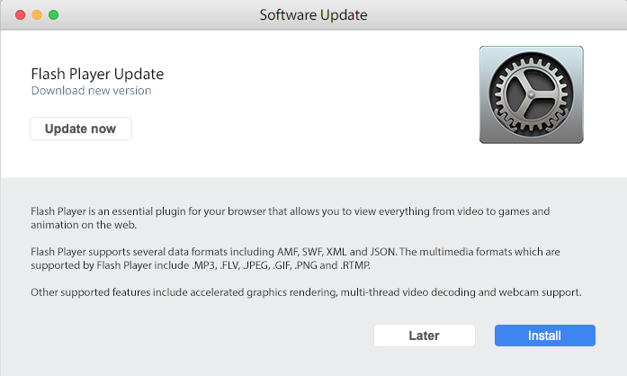adobe flash player 10.22